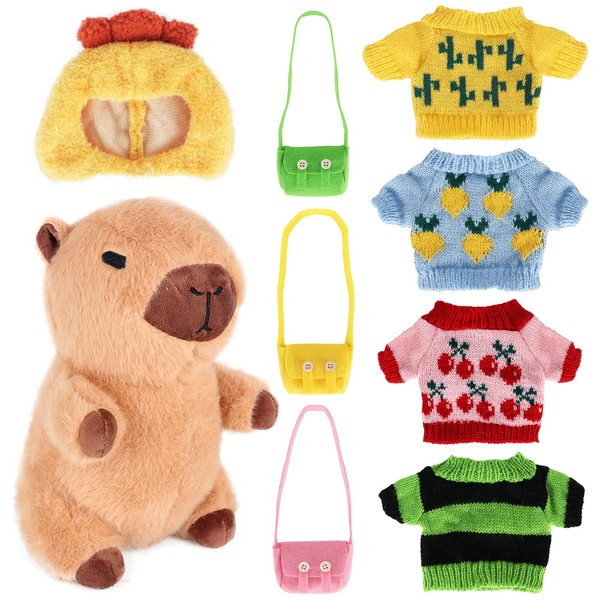 KQWVZ Capybara Plush Toy, 23 cm Capybara Cuddly Toy, Water