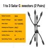 BougeRV Solar Y Branch Connectors Solar Panel Parallel Connectors 1