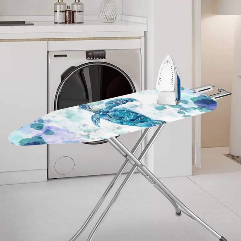 Hinthetall Boho Sea Turtle Ironing Board Cover and Pad Heat