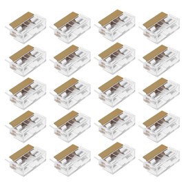 20pcs 250V 6A 5x20mm PCB Fuse Holder with 20 Clear Covers PCB Fuse Panel Mount Bracket 23.5mm No Pin