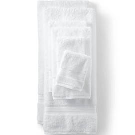 Lands' End Supima Towel White Bath- Bath Towel