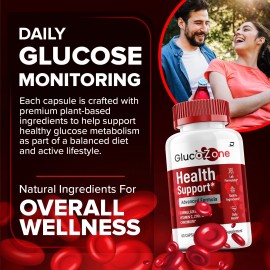 Glucozone (2 Pack) Glucozone Capsules – Gluco Zone All Natural Glycogen Support