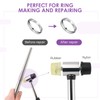 AMGSH Ring Mandrel Sizer Tool with Metal Mandrel Finger Sizing