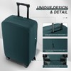 RainVillage Travel Luggage Cover - Scratch-Resistant Fit 19-33 Inch, Avocado