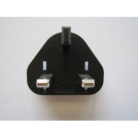 DIXIETREE Black Power Converter, Type G Plug, 240V Input, 12V DC Output, 1 Outlet, APD-GB Compatible