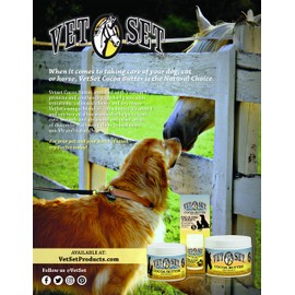 VETSET Cocoa Butter with Vitamin E, 7.25 Oz, 200g. Jar