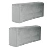 Garneck 2Pcs Armrest Covers Anti-Slip Sofa Arm Cover Slipcover Universal