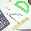 Tdfronien Students Geometry Math Set, Drawing Compass and 6 Inch