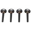 4Pcs Cello Pegs String Tuning Hand Carved Ebony Wood Musical