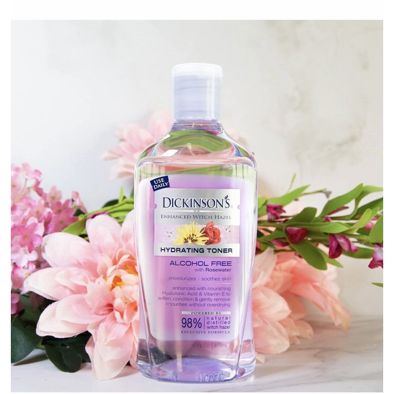 Dickinson's Alcohol-Free Hydrating Toner with Enhanced Witch Hazel - 16