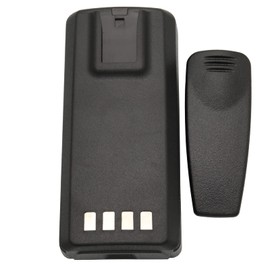 Karier PMNN4476A PMNN4080 2600mAh Li-ion Battery with Belt Clip Compatible for Motorola Radio CP185 CP1200 CP1300 CP1600 EP350