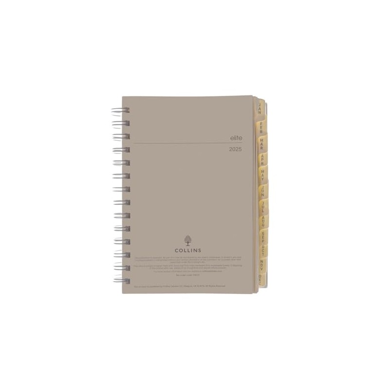Collins Elite 2025 Diary for Business - Compact Day a