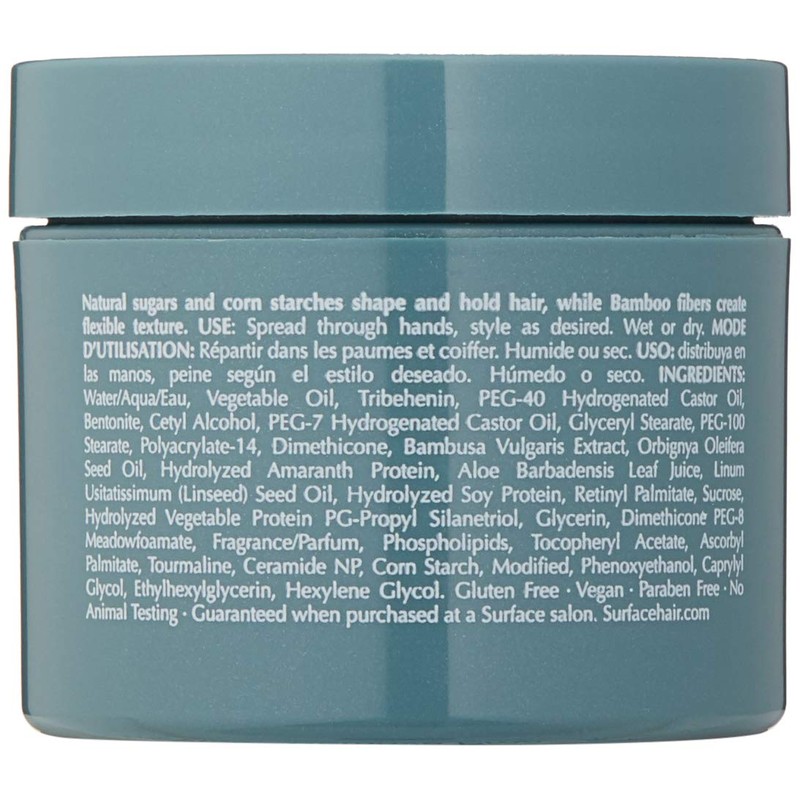 Surface Hair - Texture Paste - Paraben-Free Styling for Wet