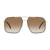 CARRERA Men's 333/S Sunglasses, Black Gold, 59