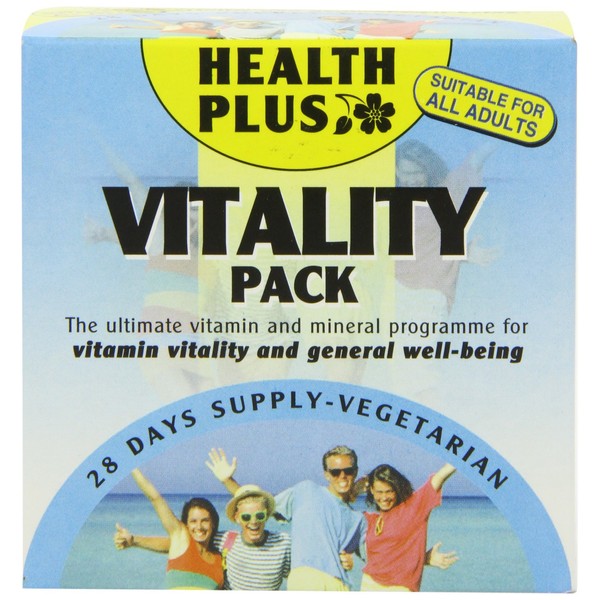 Health Plus Vitality Pack General Well-being and Vitality Multivitamin And