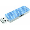 Emtec M700 Wallpaper Flash Drive, 16GB, Blue Tile