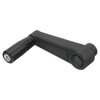sourcing map 10x105mm (Dia x L) Revolving Handwheel Machine Handle,