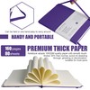 EMOMAS Lined Journal Notebook, 10Pack(Purple), 160 Pages, Medium 5.7 inches