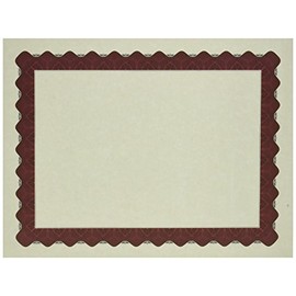Great Papers! Metallic Red Certificate, 8.5 x 11 Inches, 25 Count (934125)