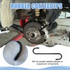 4PCS Brake Caliper Hanger, Brake Caliper Compression Tool, Brake Caliper