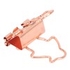 100Pcs Binder Clips Hollow Penguin Shape Sturdy Metal Small Binder