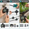 Dual-Zone Programmable Garden Misting & Irrigation Kit, 10/20/30m