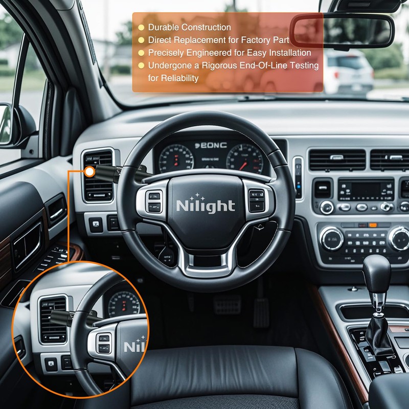 Nilight Turn Signal Switch Compatible with 1998 1999 2000 2001