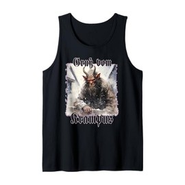 Greeting from Krampus Christmas Legend Figure Tank Top