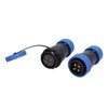 Aviation Plug Socket IP68 Waterproof Solderless Male Female Pair Connector