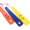 3Pcs Guitar Nut File Set, Carbon Steel Guitar Fret File,