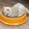 Cat Scratcher Bed with Replaceable Scratching Board Large Round Shape