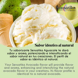 Sensatika Artificial Food Flavoring Avocado Flavor (33.8 fl oz)