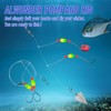 Alwonder 5-Pack Pompano Rigs Surf Fishing Rigs with Snell Floats