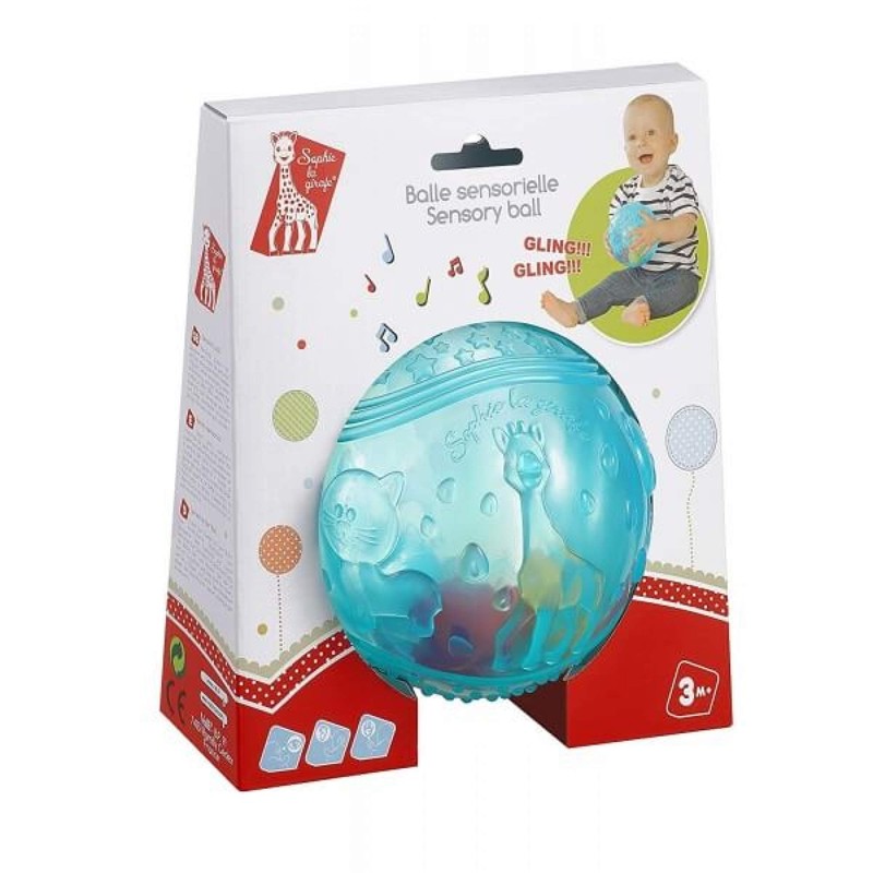 Sophie la Girafe – Spielzeug-Sensorball, 1 Stück (1er Pack)