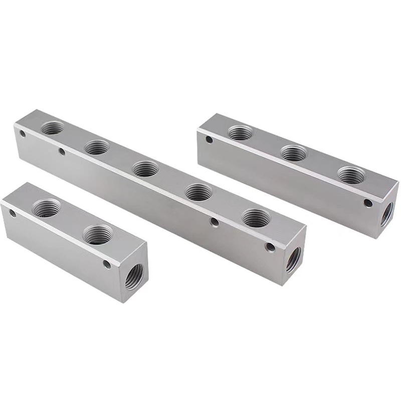 Still Awake 2 Way Pneumatic Manifold Air Distribution Block, G1/2