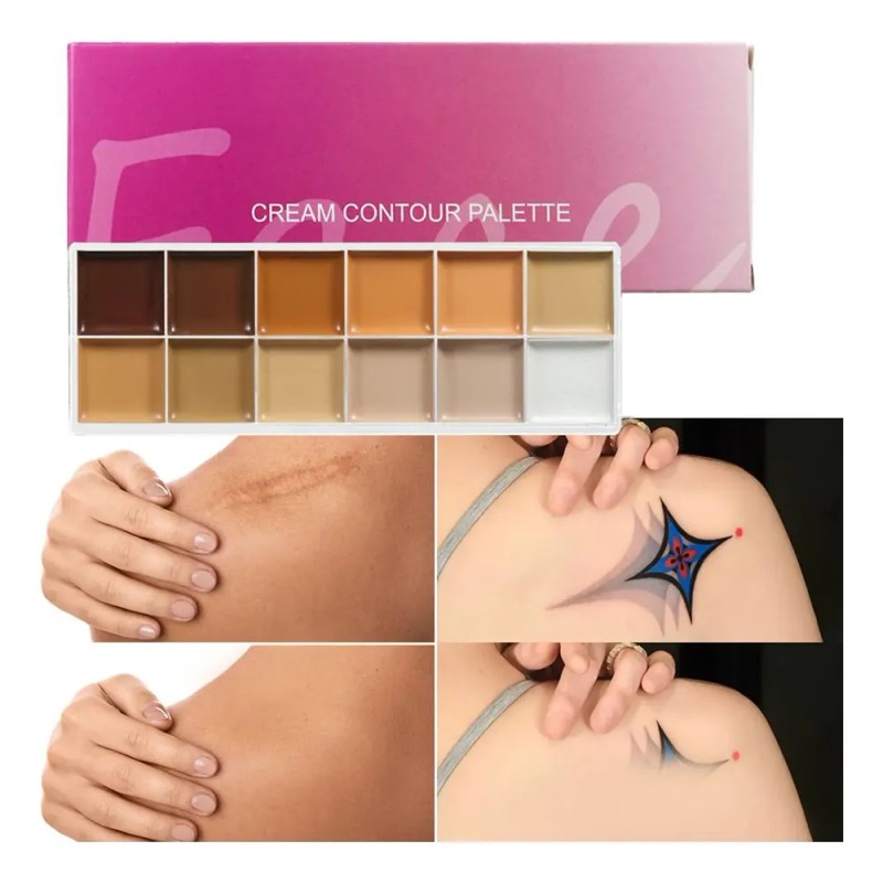 Paleta De Maquillaje En Crema Paleta De Contorno En Crema