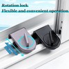 ziyue 4 Pack Sliding Window Locks Security Instant Slide Window