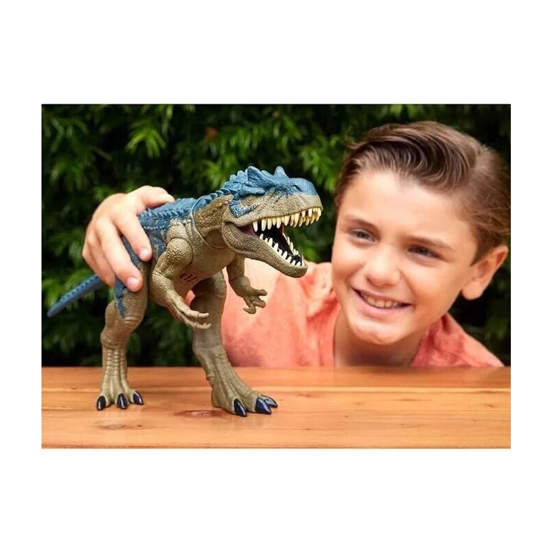 Mattel Jurassic World Epic Evolution Ruthless Rampage Allosaurus w/Sounds New