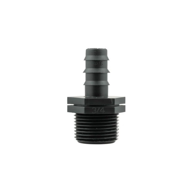 16mm Barbed Straight with BSPF-Quick Connect Valve & Hose Connector