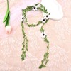 YangQian Flower Hair Band for Women Girls Braid Headband for