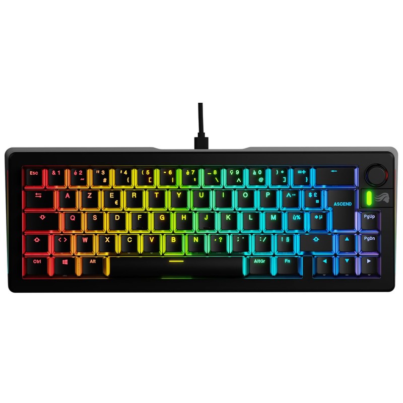 Glorious Gaming GMMK 3: Mechanische Tastatur, Kompakt 65 %, modulares