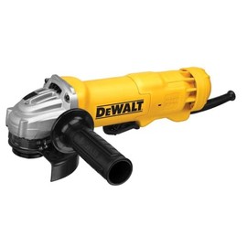 DEWALT Angle Grinder, 4-1/2-Inch, 11-Amp, 11,000 RPM, Paddle Switch with No Lock, Dust Ejection System, Corded (DWE402N)