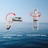 SHENGHUISS 1/4"-5/16"(6mm-8mm) Multi-Directional Anchor Chain Mooring Swivel Connector Marine Stainless