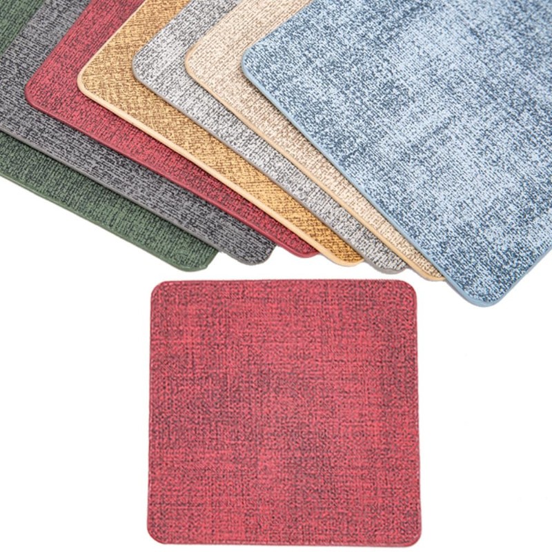 Anevous Set of 12 Square Coasters, 10 x 10 cm,