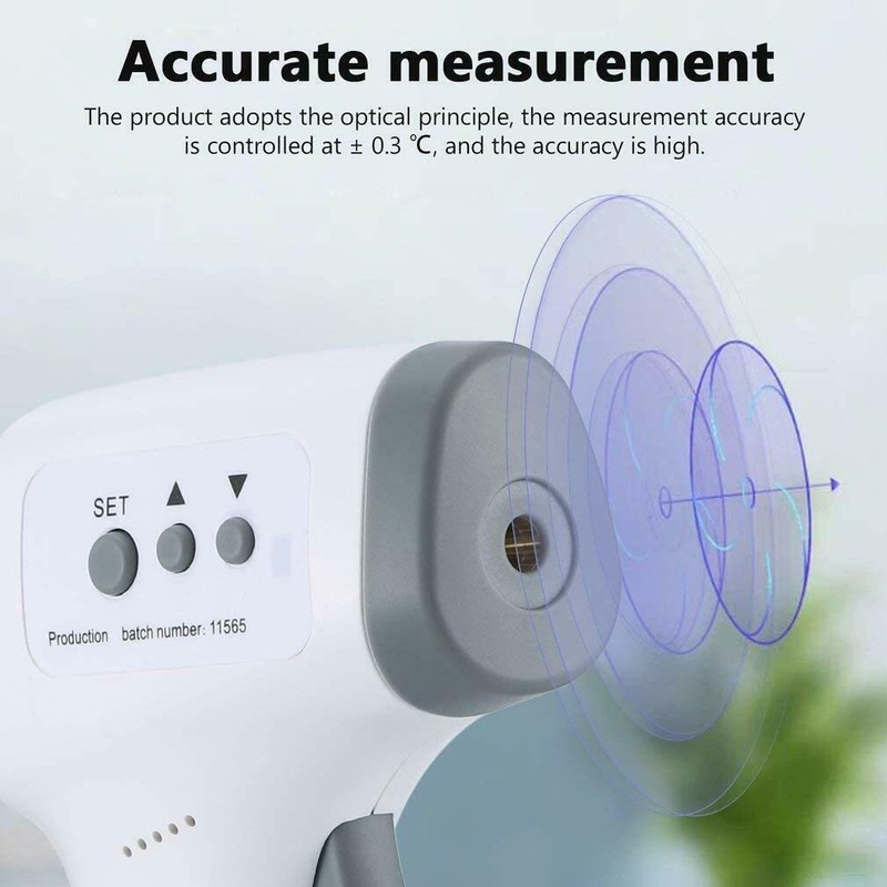 Thermometer for Adults, No Touch Forehead Digital Thermometer, Infrared Thermometer