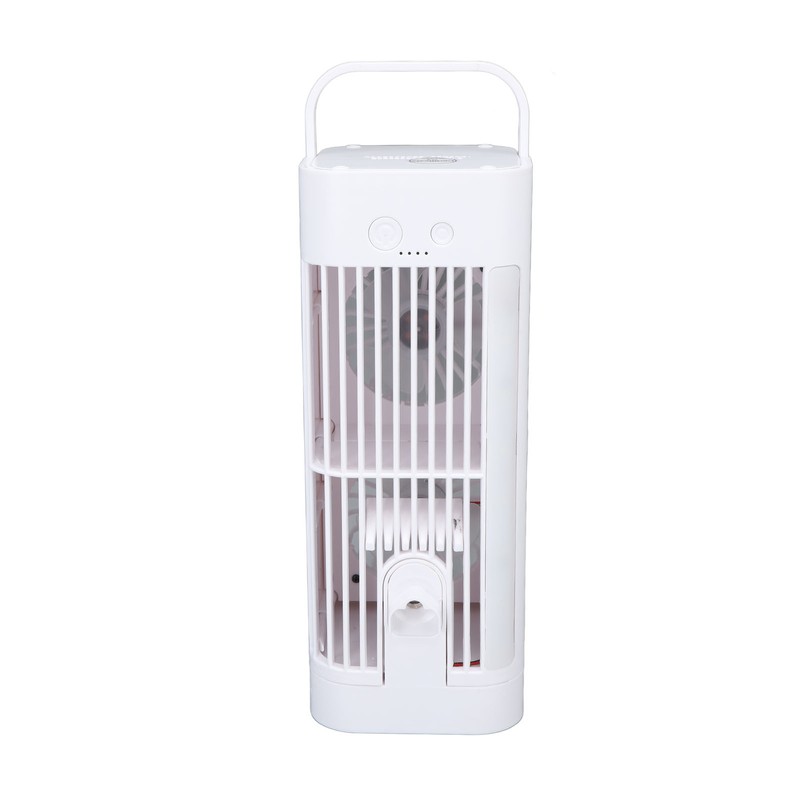 Desk Night Light Fan Power Adjustable Space Saving Quiet Multifunctional