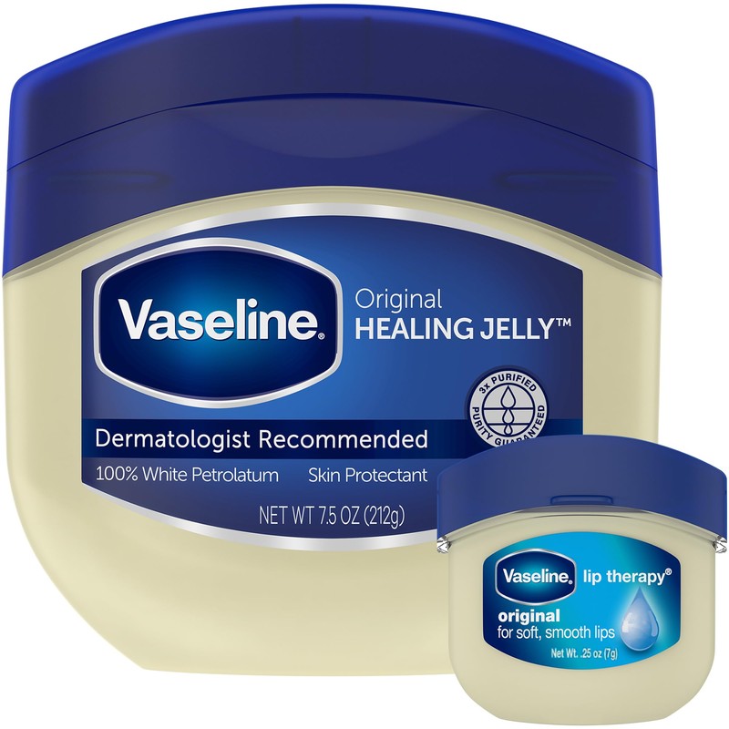 Vaseline Original Healing Jelly, Skin Protectant with 100% White Petrolatum
