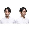 [FaceTrick az Label] カッコいい老眼鏡メタルナイロール UV/近赤外線/ブルーライトカット鯖江メーカー高性能レンズ老眼鏡 ガンメタリック/ライトブラウンレンズ RG0022-1LB +2.50
