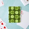 CafePress MCM Abstract Pattern Olive Green Standard Size Playing Cards