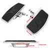 Adjustable Motorcycle Floorboards Front Footboard Pedals Foot Pegs for Harley